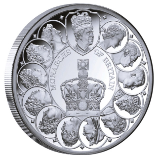 1 oz Tokelau 2024 Proof - BRITISCHE MONARCHEN - Sonderedition - Das Britische Königshaus - 5 $