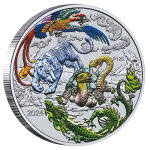 1 oz Australien 2024 COLOR II - Vier WÄCHTER - FOUR...