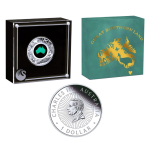 1 oz Australien 2024 Proof - CHRYSOPRASE QUARZSTEIN -...