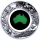 AURINUM*TOP*ANGEBOT** 1 oz Australien 2024 Proof - CHRYSOPRASE QUARZSTEIN - Serie Great Southern Land - Silber 1 AU$