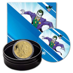 1 Unze GOLD Samoa 2024 BU - The Joker - 25$ - DC Comics Samoa