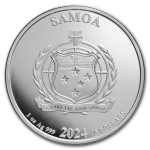 NEU* 1 oz Samoa 2024 - JOKER - Coin Card Silber 5 $ - Serie DC Comics Samoa Ausgabe 6