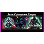 1 oz USA 2024 - CYBERPUNK REAPER MOTORBIKE - Grim Reaper...