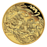 1 oz Gold Australien 2024 - Vier WÄCHTER - FOUR GUARDIANS DRACHE - PROOF  Serie Mythen & Legenden Ausgabe 8 - Myth & Legends - 100AU$