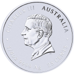 1/4 oz Australien 2025 Coin Card - SCHLANGE - JAHR des SCHLANGE - SYDNEY COIN SHOW - Silber LUNAR III SCHLANGE - Silber 1 AU$ - Silberschlange