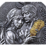 2  oz Kamerun 2024 antique - JASON & MEDEA - Serie Griechische Mythologie - Silber Antique Finish - 2000 Francs