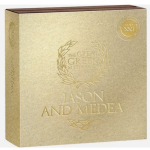 2  oz Kamerun 2024 antique - JASON & MEDEA - Serie Griechische Mythologie - Silber Antique Finish - 2000 Francs