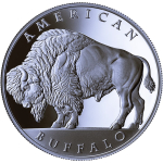 NEU* 1 oz United Crypto States 2025 - AMERICAN BUFFALO / INDIAN HEAD - Silber Proof 1000 Satoshi - QR-Code Hologramm