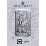 ab Lager** 1 oz Motivbarren ODIN - Göttervater - Erstausgabe Nordische Götter - Germania Mint Royal Mint UK Kooperation - Top-Welt-Motivbarren