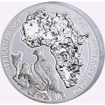 NEU* 1 oz Ruanda 2025 BU - KAMPFADLER - MARTIAL EAGLE...