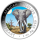 2 x 1 Unze Silber Somalia 2025 Tag & Nacht - Day & Night - Elefant African Wildlife - 2025 BU