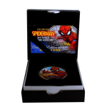 1 oz Tuvalu 2017 -  SPIDER MAN - NEW YORK EDITION Glow-in-the-Dark - Silber Color 1 AU$