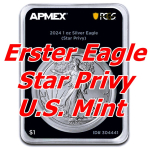 NEU* 1 oz USA 2024 American Eagle STAR PRIVY - Erste...