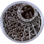 22.2 g Silber Frankreich 10 Euro 2025 Proof - SCHLANGE - JAHR der Schlange - Lunaserie Monnaie de Paris