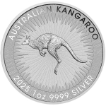 NEU * 1 oz Australien 2024 Känguru Kangaroo - Silber BU 1 $ - Perth Mint - Anlagesilber