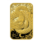 NEU* 1 oz Goldbarren - Schlange - Jahr der Schlange -...
