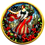 NEU* WEIHNACHTEN* 1 oz USA 2024 - LIBERTY & EAGLE...