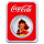 1 oz Silber Round - COCA COLA GIRLS - Rothaarige Schönheit - Bathing Beauties - Coin Card TEP - Exclusivausgabe Coca Cola - Mach mal Pause und Trink Coca Cola