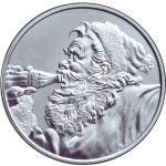 AURINUM*TOP*ANGEBOT** 1 oz Silber Round - COCA COLA SANTA...