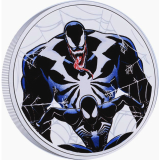 1 oz Niue 2024 Proof - MARVEL VENOM - Serie Marvel Kollektion - silber color 2 NZ$