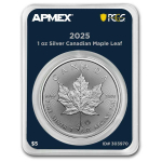 1 oz Maple Leaf 2025 PCGS FIRST STRIKE - Kanada 5$ - mit...