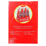 AURINUM*SUMMER*SALE** 1 oz Silber Shape - COCA COLA ICE COLD  VINTAGE SIGN - It`s Time to Take Home a SIX PACK - Exclusivausgabe Coca Cola - Mach mal Pause und Trink Coca Cola