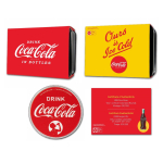 2 x 1 oz Silber Round - COCA COLA GIRL & BOY Drinking COKE- Shilouettemotiv - Exclusivausgabe Coca Cola - Mach mal Pause und Trink Coca Cola  - Einzelstück Auflage 250*