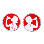 2 x 1 oz Silber Round - COCA COLA Sommer-DATE - GIRL...