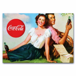 2 x 1 oz Silber Round - COCA COLA Sommer-DATE - GIRL & BOY Drinking COKE- Shilouetten-Motiv - Exclusivausgabe Coca Cola - Mach mal Pause und Trink Coca Cola - Die Letzten Artikel *