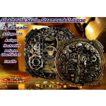 2 oz Kamerun 2025 - SANTA Claus STEAMPUNK - Der Steampunk Weihnachtsmann & Rentier - 2000 Francs - Innovativserie !