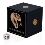 1 oz Fiji 2025 DICE EDITION - SCHLANGE - JAHR der...