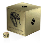 1 oz Fiji 2025 DICE EDITION - GILDED SCHLANGE - JAHR der...