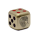 AURINUM*SUMMER*SALE** 1 oz Fiji 2025 DICE EDITION - GILDED SCHLANGE - JAHR der SCHLANGE -  Würfel Dice - Lunar Schlange - 1$ - GILDED - Auflage 388 !