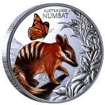 1 oz Niue 2025 Proof - BABY NUMBAT - Ameisenbeutler -...