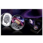 1 oz Niue 2025 Proof - SATURN from TITAN - Serie Kosmos...