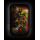2 oz Silber Gussbarren 2024 - Die LEGENDE des ORKWARRIORS mit dem Amboss - GLOW-in-the-DARK & UV-Effekt Antique Finish Color - Jeder Barren ein Unikat !