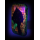 2 oz Silber Gussbarren 2024 - Die LEGENDE des ORKWARRIORS mit dem Amboss - GLOW-in-the-DARK & UV-Effekt Antique Finish Color - Jeder Barren ein Unikat !