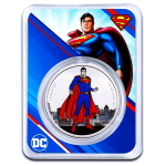 NEU* 1 oz Samoa 2024 Color - SUPERMAN - Coin Card Silber...