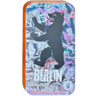 AURINUM*TOP*ANGEBOT** 1 kg Kupferbarren Berliner Mauer Edition