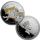 AURINUM*SUMMER*SALE** 3 x 1 oz Niue 2012 Proof - WORLD WAR II NOSE ART - Memphis Belle $ Briefing Time & Yellow Rose - Silber Proof Color - 2 NZ$