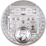 3 oz Cook Islands 2025 Gilded Proof - Das AZTEKEN-IMPERIUM - AZTEC EMPIRE - Silber 20 $