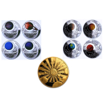 9 x 10 g ( 2,68 oz Fein ) Belarus 2012 Proof  - SONNENSYSTEM für KINDER - The Sun System for Kids - Weissrussland - 10 Rubel