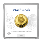 1 g Gold Arche Noah 2025 Armenien BU