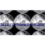 1/2 oz Australien 2025 BU Coin Card - SCHLANGE - JAHR der SCHLANGE - Color-Sonderedition - LUNAR Schlange - Silber 50 AUCent - Silberschlange