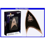 1 oz Niue 2024 Proof Star Trek OPERATION INSIGNIA - KUPFERVEREDELUNG - STERNFLOTTENABZEICHEN DELTA - Silber 2 NZ$