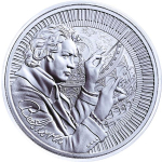 1 oz Niue 2024 Proof - BEETHOVEN Ludwig Van - Silber...