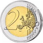 2 Euro Andorra 2024 - 100 Jahre Skifahren in Andorra - 2024 Coin Card