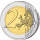 2 Euro Andorra 2024 - 100 Jahre Skifahren in Andorra - 2024 Coin Card