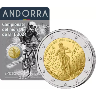 2 Euro Andorra UCI Mountainbike-WM in Andorra 2024