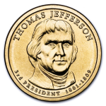 USA 1 $ 2007 - Thomas Jefferson - Präsidenten Dollar...